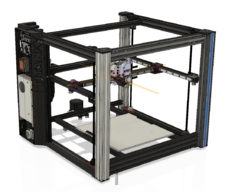 TITANXY (Fixed Build Plate, Quad Z Screw,  CoreXY)