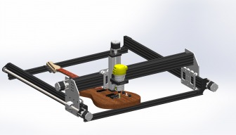 OX Balls - 1605 Ballscrew Powered 1000mmx1000mmm OX derivative