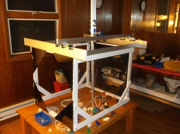 Large cartesian gantry style 3D printer