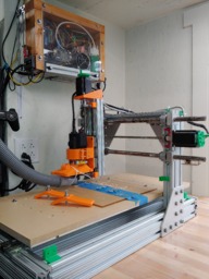 Fixed Gantry CNC Router with Old Industrial Supplies