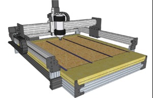 Ooznest WorkBee 1000mm x 1000mm Screw Driven