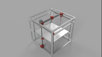 Cartesian 3d printer