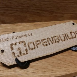 Openbuilds Plaque