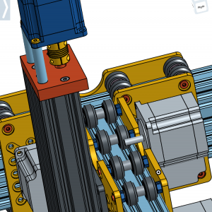 Center motor